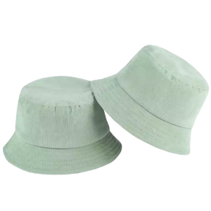 Cord Bucket Hat - Sage Green - FLXNfashion